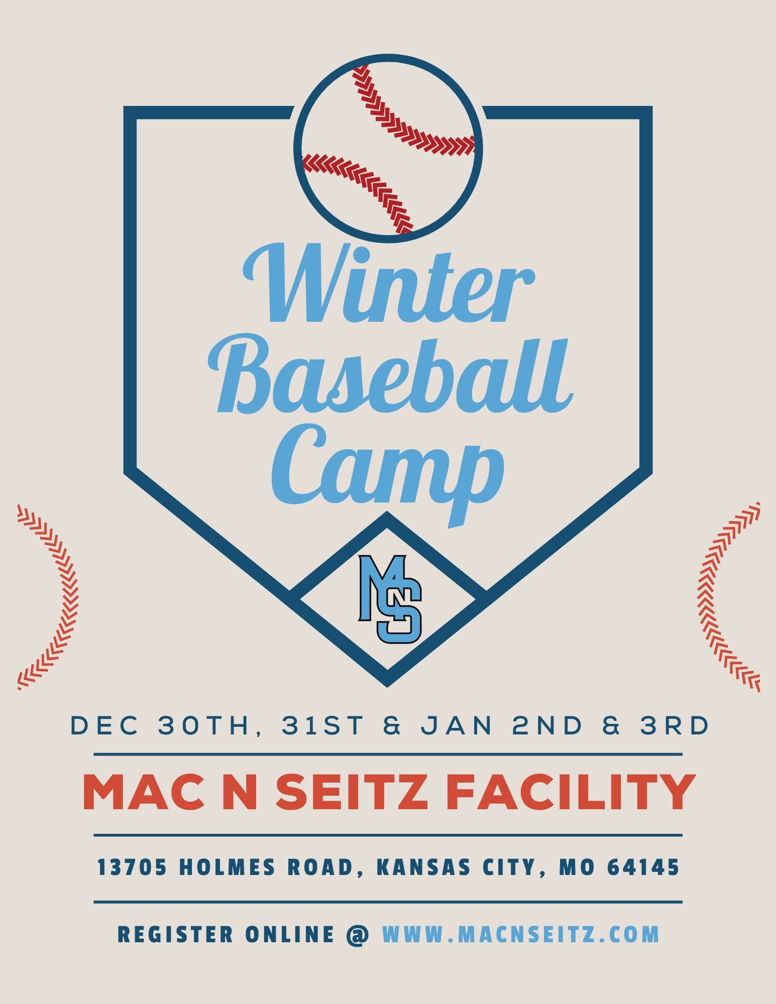 Mac N Seitz Baseball Camp Flyer_Winter_2024-2025